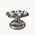 Shiny silver decorative bowl 