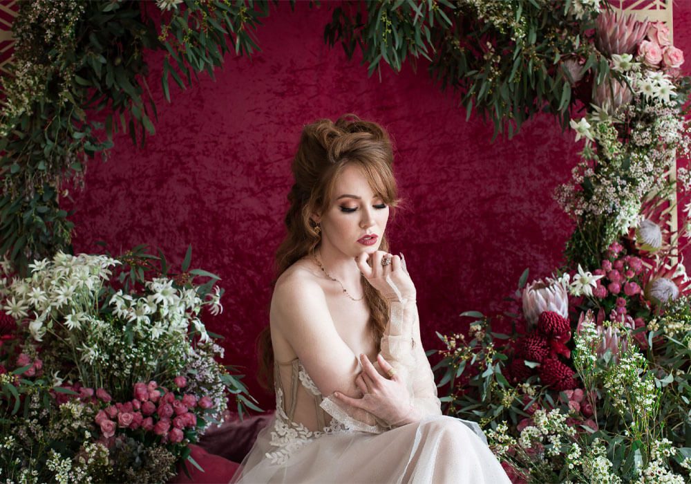 Victoria Buckley Bridal Photoshoot “Sant Elia X”